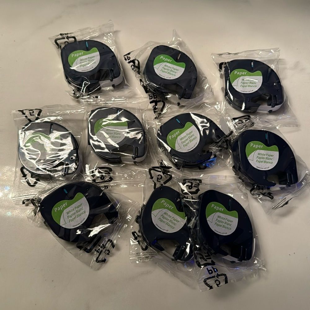 Label Tape for Letra Tag 10 packs NEW in packaging
